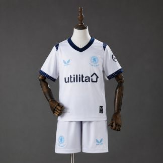 Middlesbrough 2026/27 Bortaställ Barn Vit med Shorts