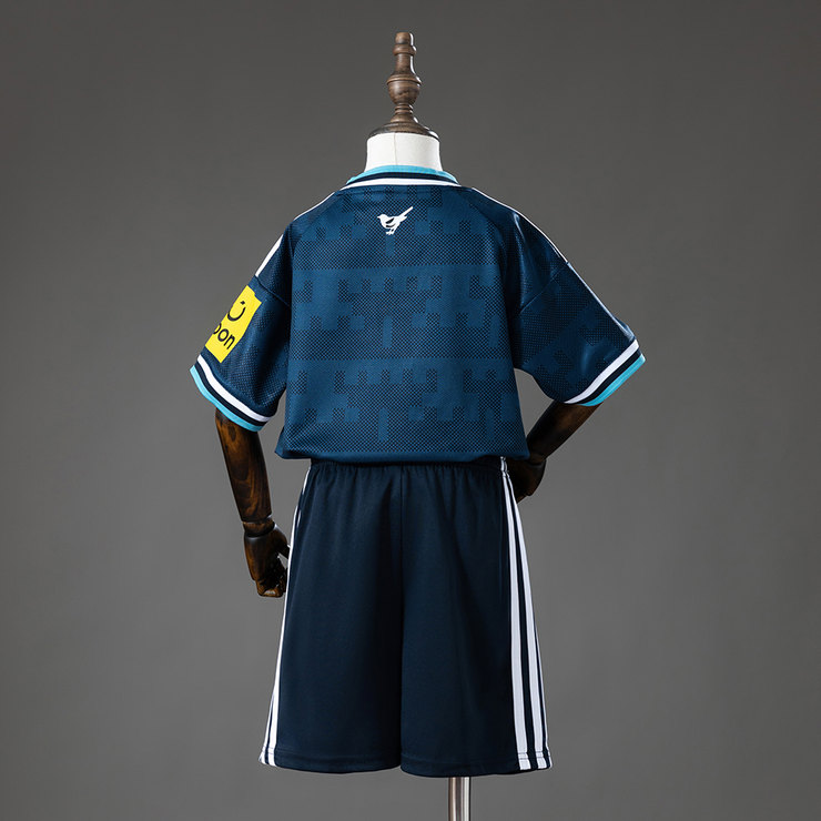 Newcastle United 2026/27 Bortaställ Barn Mörkblå med Shorts