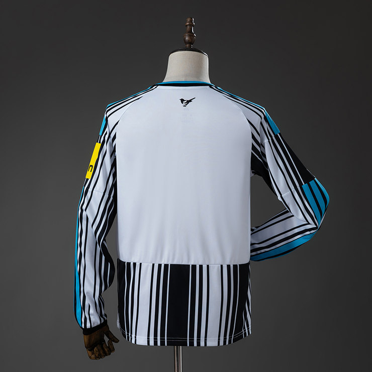Newcastle United 2026/27 Hemmatröja Herr Långärmad Svart och Vit Fotbollströja