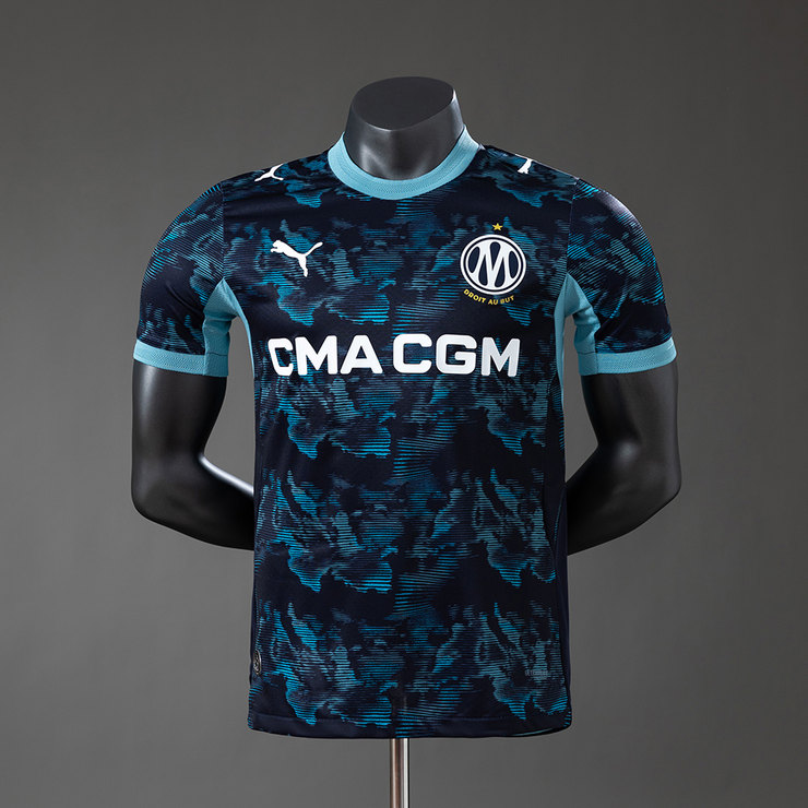 Olympique de Marseille Bortatröja 2026/27 Spelarversion Herr Fotbollströja