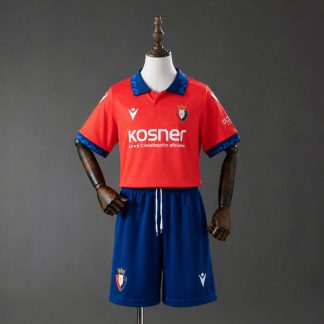 Osasuna 2026/27 Hemmaställ Barn Kortärmad med Shorts