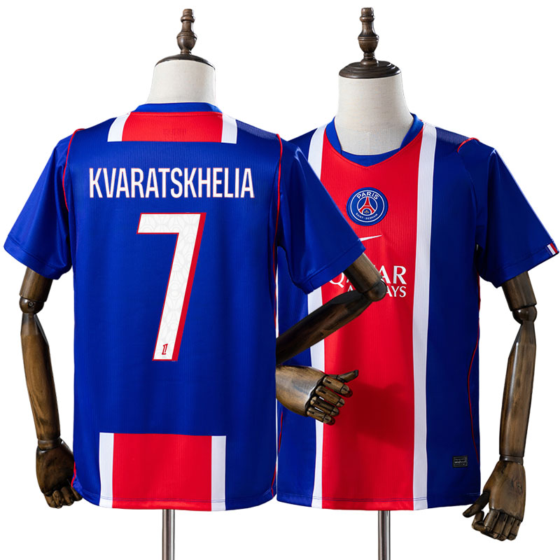 PSG Paris Saint-Germain 2026/27 Hemmatröja Khvicha Kvaratskhelia 7 Herr Fotbollströja