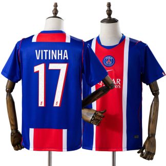 PSG Paris Saint-Germain 2026/27 Hemmatröja Vitinha 17 Herr Fotbollströja