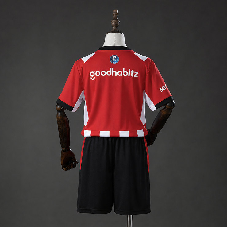 PSV Eindhoven 2026/27 Hemmatröja Barn Fotbollsställ med Shorts