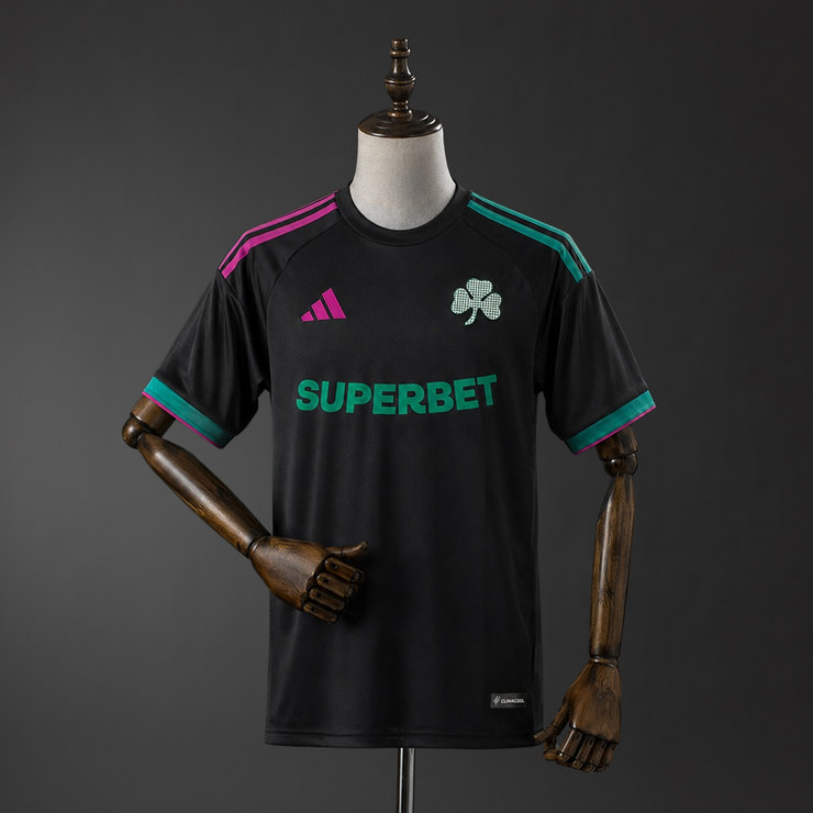 Panathinaikos 2026/27 Tredjetröja Herr Svart Fotbollströja