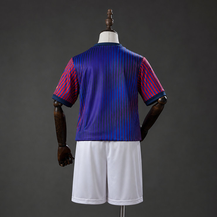 Paris Saint-Germain PSG 2026/27 Uppvärmningströja Barn Fotbollsställ med Shorts