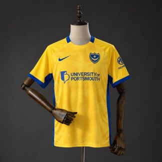 Portsmouth 2026/27 Bortatröja Herr Gul Fotbollströja