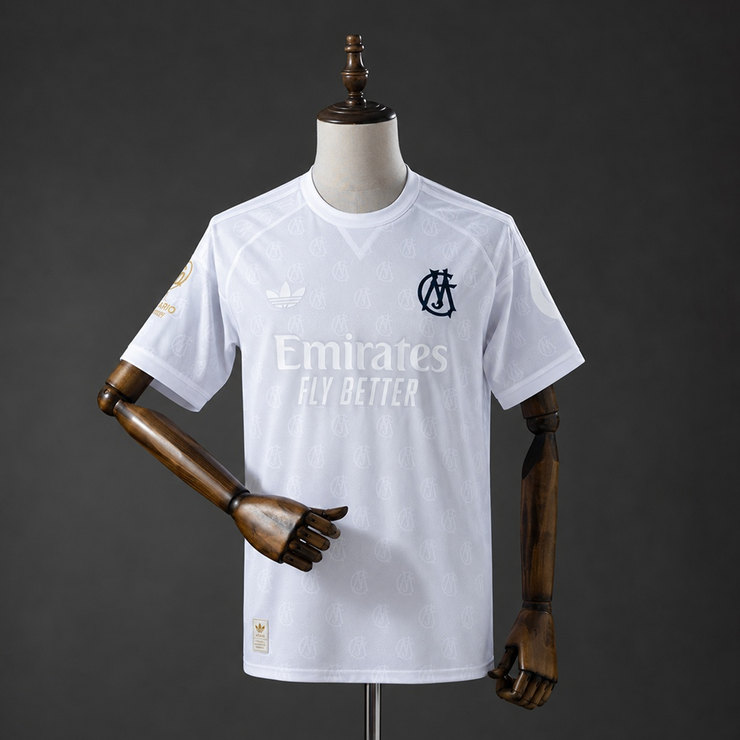 Real Madrid 2026/27 125-årsjubileumströja Herr Vit Fotbollströja