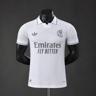 Real Madrid 2026/27 125-årsjubileumströja Herr Vit Spelarversion Fotbollströja