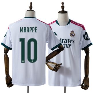 Real Madrid 2026/27 Kylian Mbappé 10 Hemmatröja Herr Vit Fotbollströja