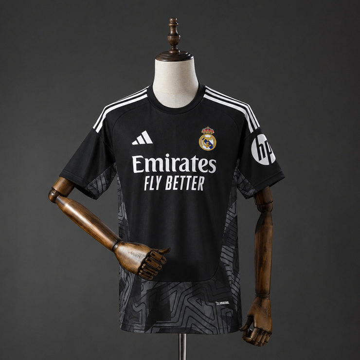 Real Madrid 2026/27 Målvaktströja Herr Svart Fotbollströja