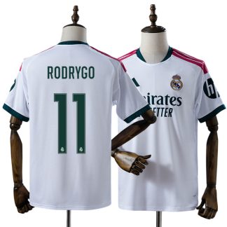 Real Madrid 2026/27 Rodrygo 11 Hemmatröja Herr Vit Fotbollströja