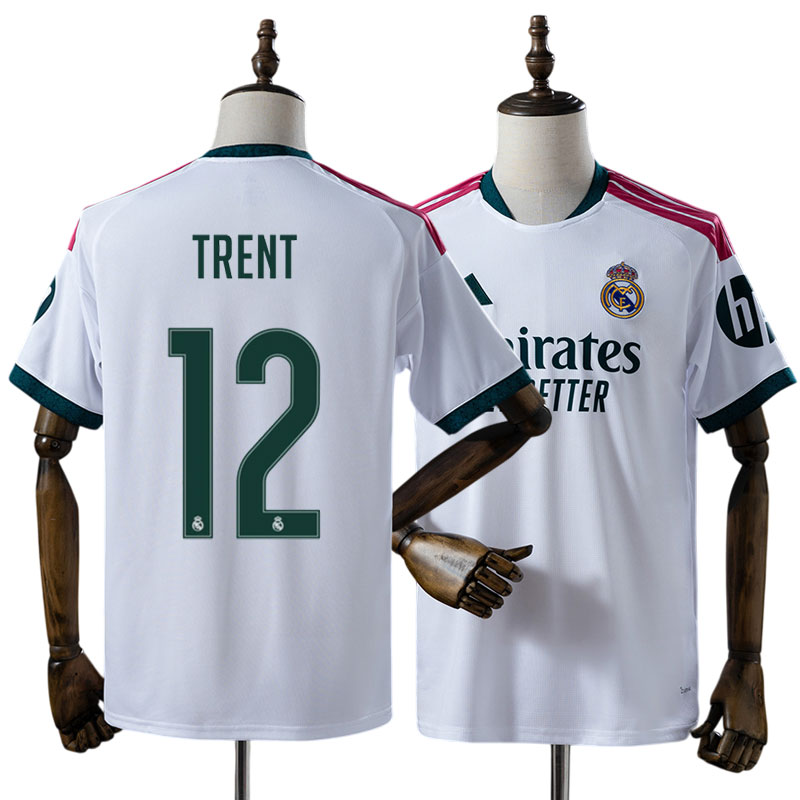 Real Madrid 2026/27 Trent Alexander-Arnold 12 Hemmatröja Herr Vit Fotbollströja
