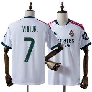 Real Madrid 2026/27 Vinícius Júnior 7 Hemmatröja Herr Vit Fotbollströja