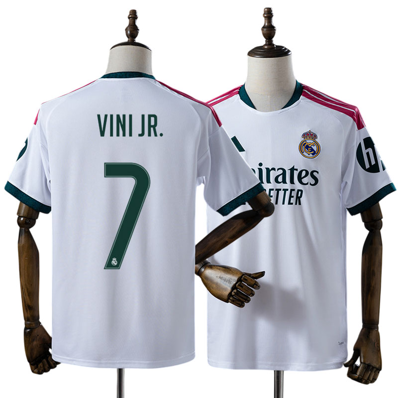 Real Madrid 2026/27 Vinícius Júnior 7 Hemmatröja Herr Vit Fotbollströja