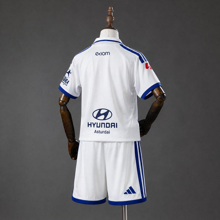 Real Oviedo 2026/27 Tredjeställ Barn Kortärmad med Shorts