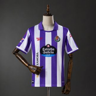 Real Valladolid 2026/27 Hemmatröja Herr Vit Lila Fotbollströja