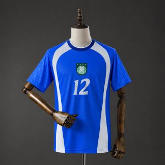 SE Palmeiras 1999 Marcos Retrotröja Herr Blå Fotbollströja
