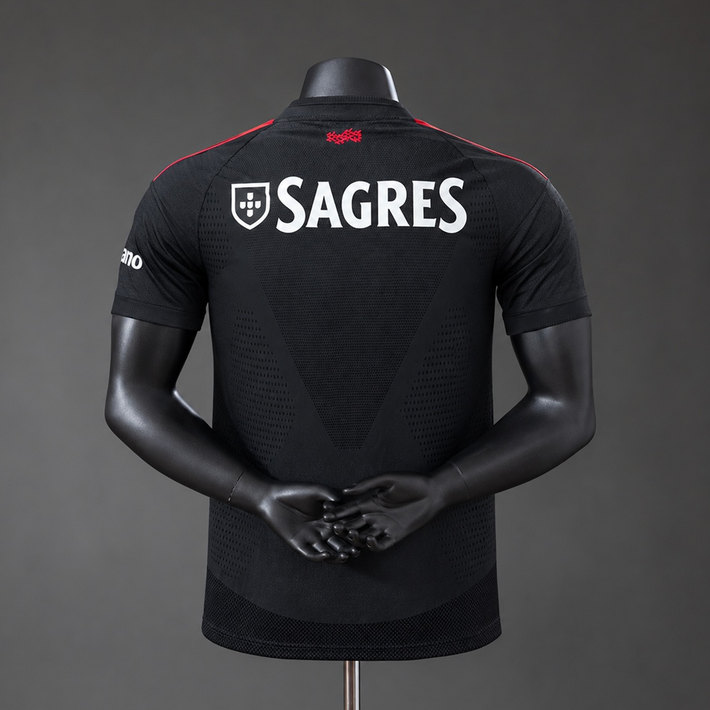 SL Benfica 2026/27 Tredjetröja Spelarversion Herr Svart Röd och Rosa
