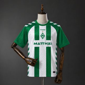 SV Werder Bremen 2026/27 Hemmatröja Herr Grön/Vit Fotbollströja