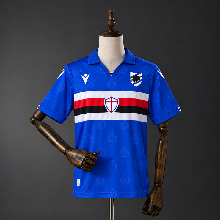 Sampdoria 2026/27 Hemmatröja Herr Blå Fotbollströja
