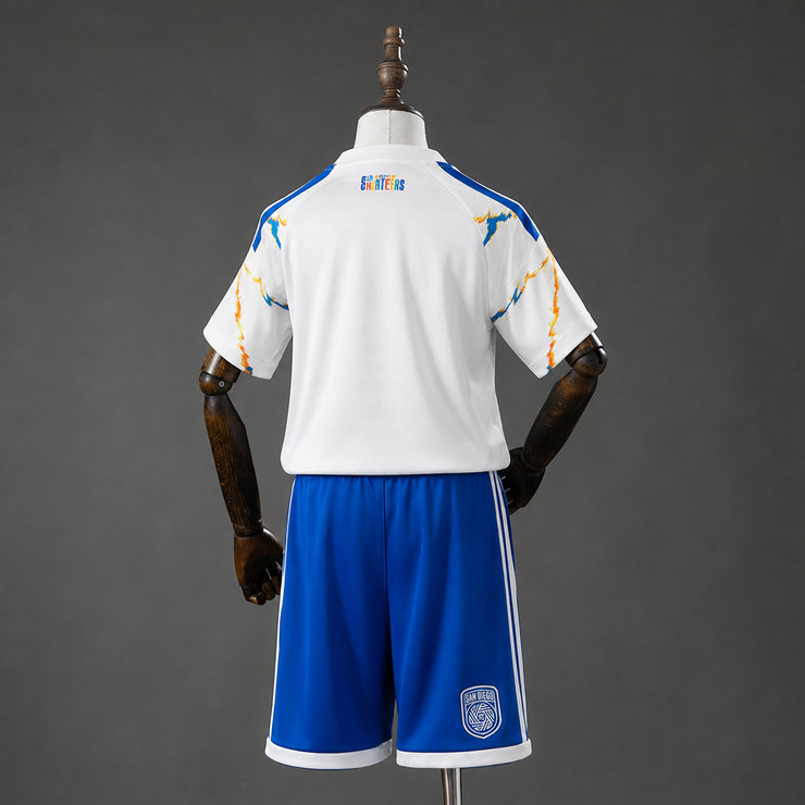 San Diego FC 2026/27 Bortaställ Barn Kortärmad med Shorts