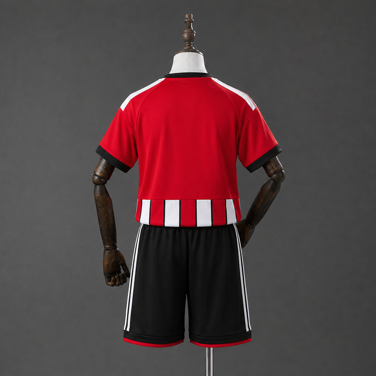 Sheffield United 2026/27 Hemmaställ Barn med Shorts
