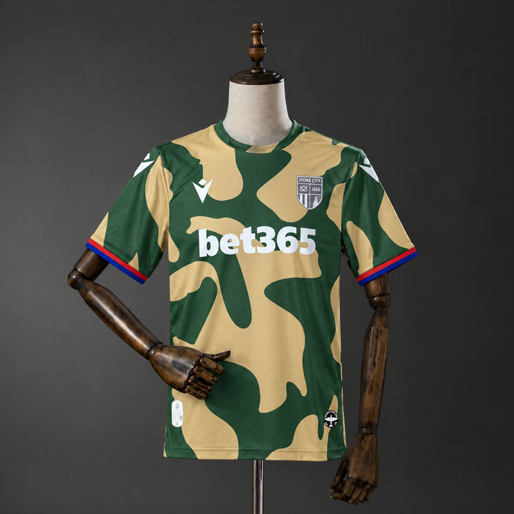 Stoke City 2026/27 Bortatröja Herr Kortärmad Fotbollströja