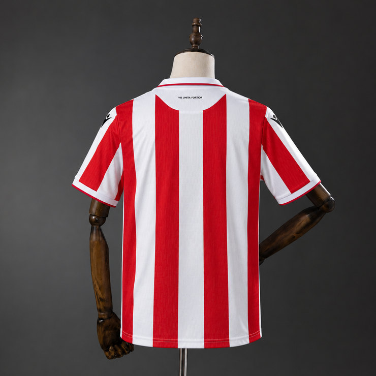 Stoke City 2026/27 Hemmatröja Herr Röd och Vit Fotbollströja