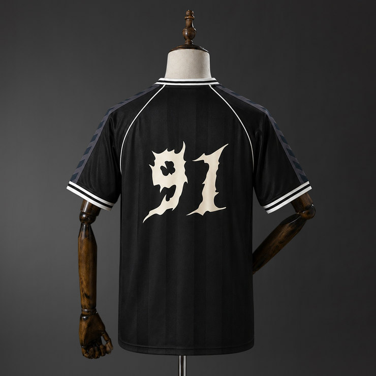 The Prodigy x Hummel 2026 Hemmatröja Herr Svart Fotbollströja