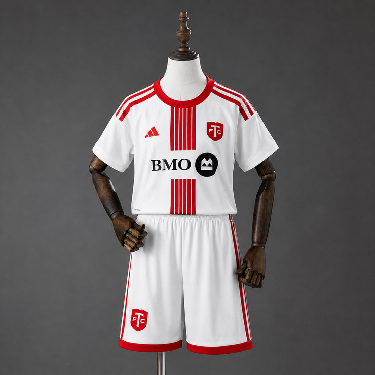Toronto FC 2026/27 Bortaställ Barn med Shorts