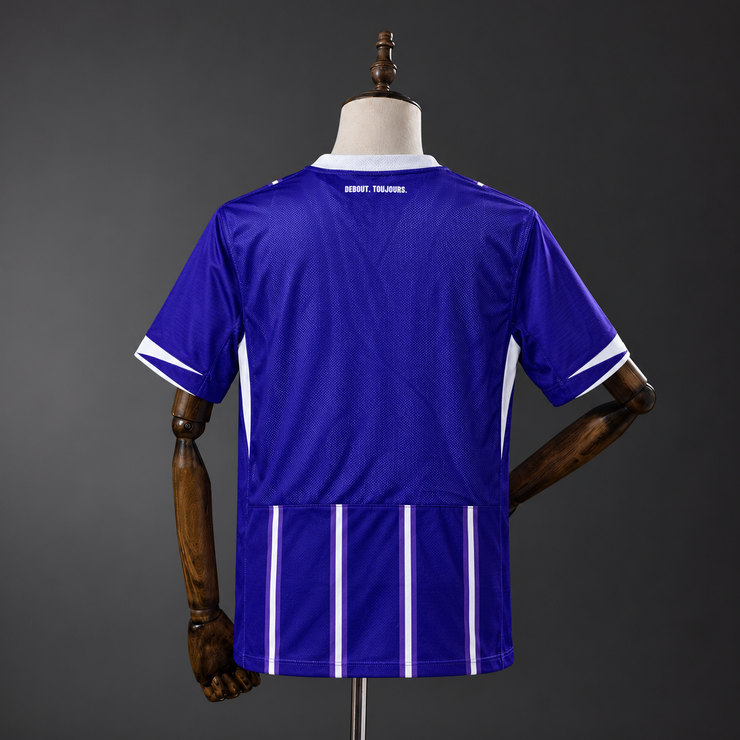 Toulouse FC 2026/27 Hemmatröja Herr Lila och Vit Fotbollströja