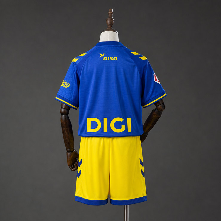 UD Las Palmas 2026/27 Bortaställ Barn Blå med Shorts
