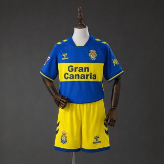 UD Las Palmas 2026/27 Bortaställ Barn Blå med Shorts
