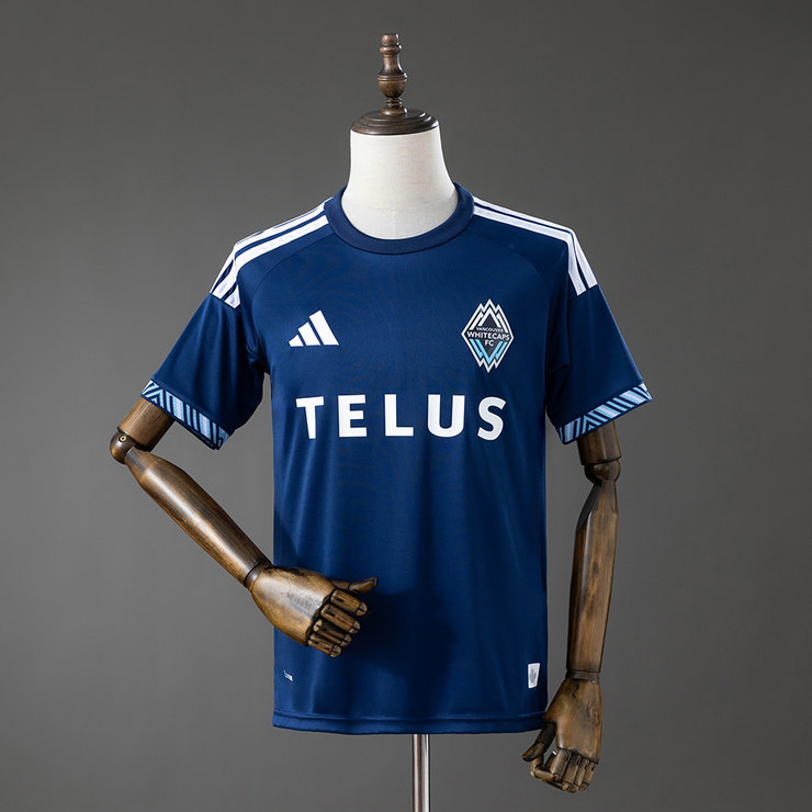 Vancouver Whitecaps 2026/27 Bortatröja Herr Mörkblå Fotbollströja