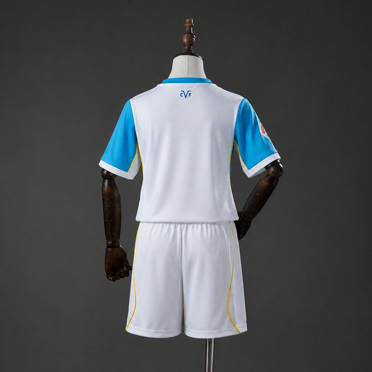 Villarreal 2026/27 Bortaställ Barn Kortärmad med Shorts