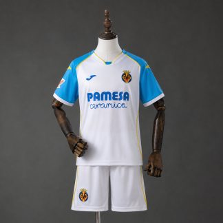 Villarreal 2026/27 Bortaställ Barn Kortärmad med Shorts