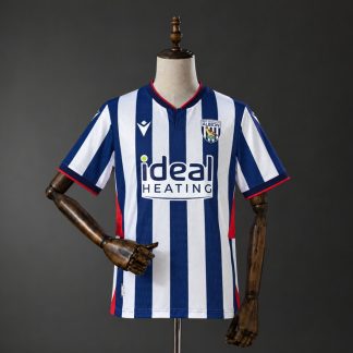 West Bromwich Albion 2026/27 Hemmatröja Herr Marinblå och Vit Fotbollströja