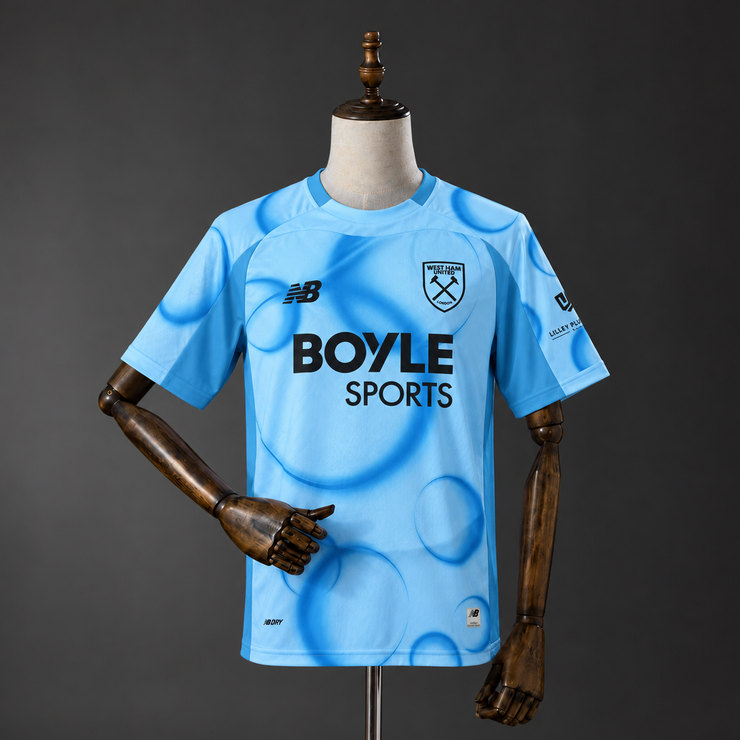 West Ham United 2026/27 Tredjetröja Herr Blå Fotbollströja