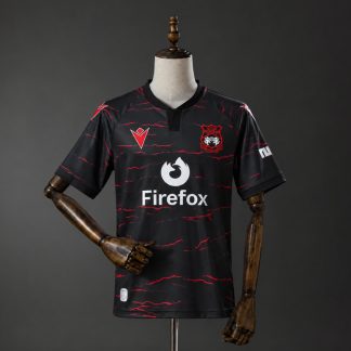 Wrexham AFC 2026/27 Bortatröja Herr Mörkgrå Fotbollströja