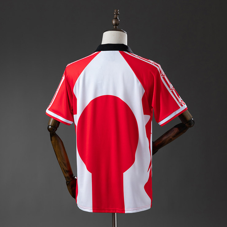 Athletic Bilbao 1997/98 100-årsjubileum Retro Hemmatröja Herr Röd och Vit Fotbollströja