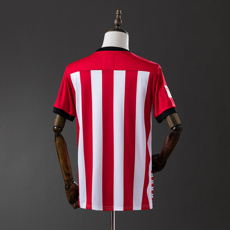 Athletic Bilbao 2011/12 Retro Hemmatröja Herr Röd Vit Fotbollströja
