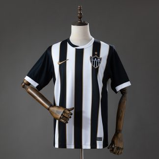 Atlético Mineiro 2026/27 Hemmatröja Herr Svart Vit och Guld Fotbollströja