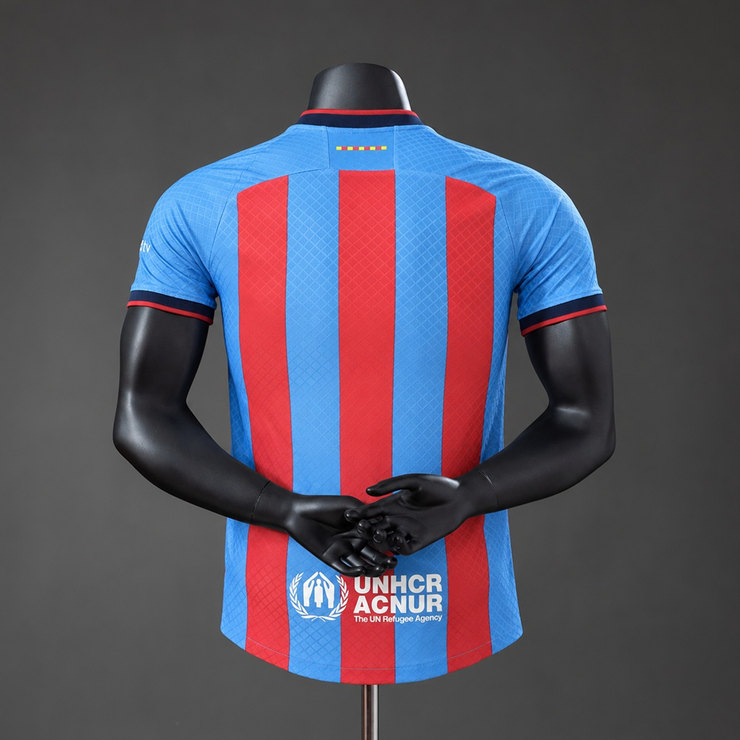 Barcelona 2026/27 Specialutgåva Spelarversion Fotbollströja Herr Blå och Röd
