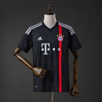 Bayern München 2014/15 Retro Tredjetröja Herr Svart Fotbollströja