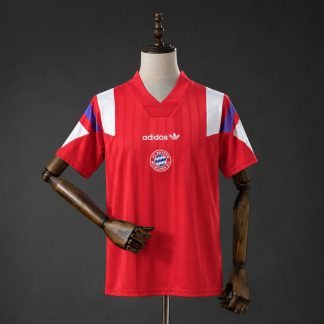 Bayern München 2026/27 EQT Tröja Herr Röd Vit och Blå Fotbollströja