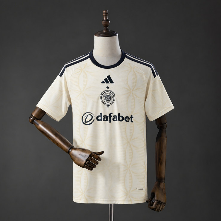 Celtic 2026/27 Tredjetröja Herr Beige Fotbollströja