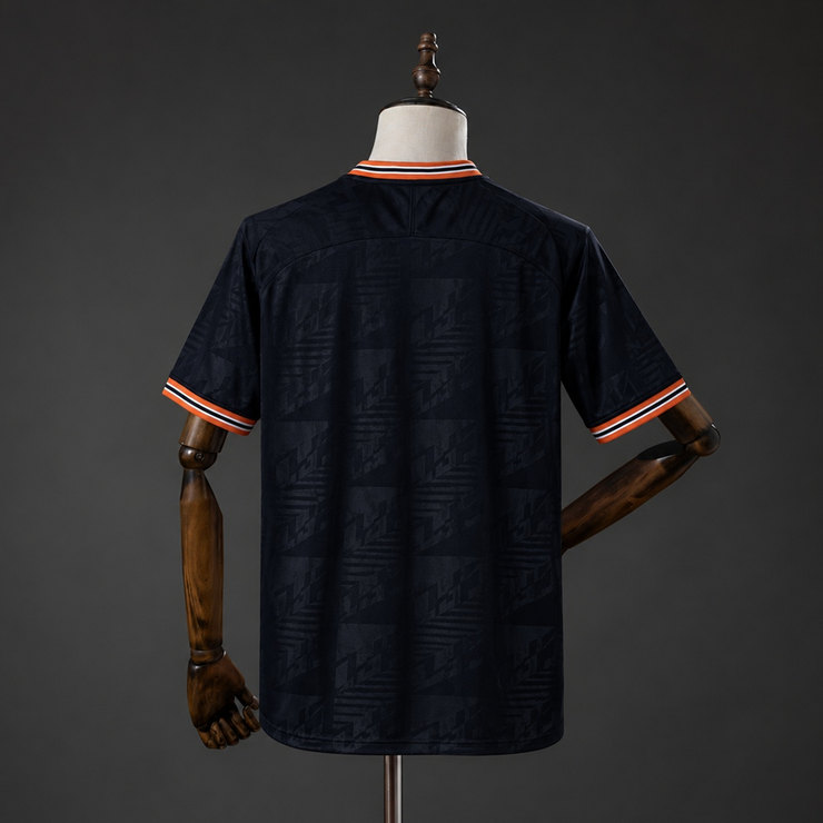 Chelsea 2019/20 Retro Tredjetröja Herr Svart Fotbollströja