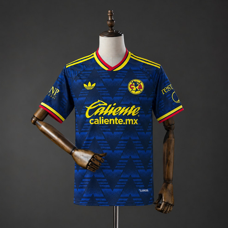 Club América 2026/27 Specialtröja Herr Blå Guld Röd Fotbollströja