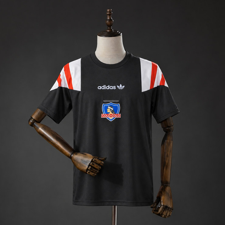 Colo-Colo 2026/27 EQT Tröja Herr Svart Fotbollströja
